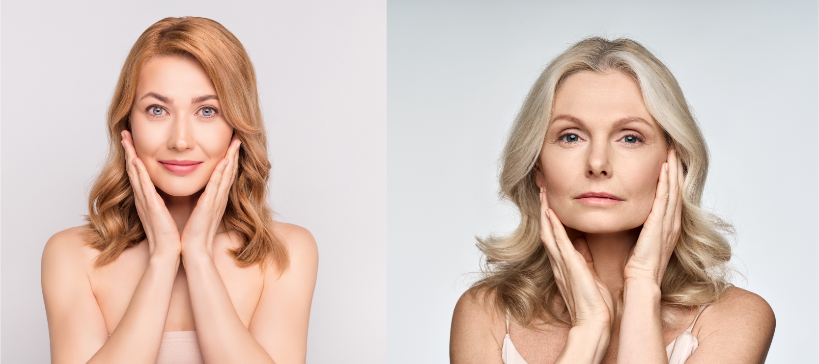 Anti-aging skin rejuvenation results